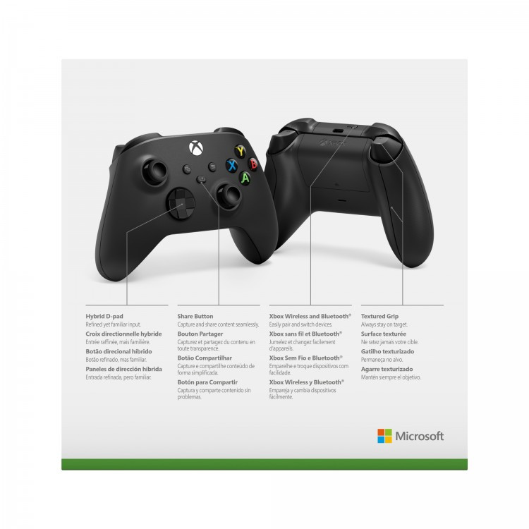 دسته بازی xbox series x/s black