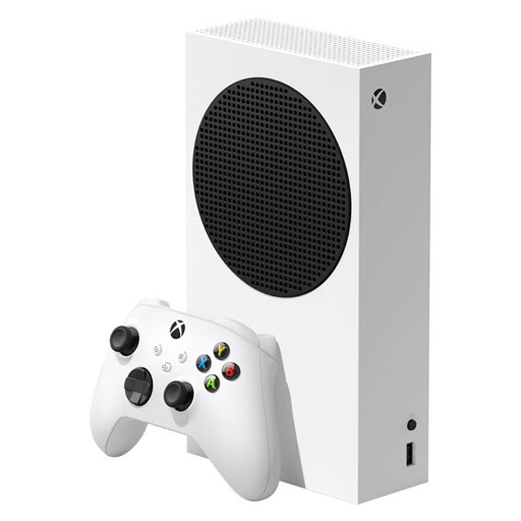 کنسول بازی XBOX Series S-ظرفیت 512 گیگابایت + دسته ایکس باکس سری جدید سیاه