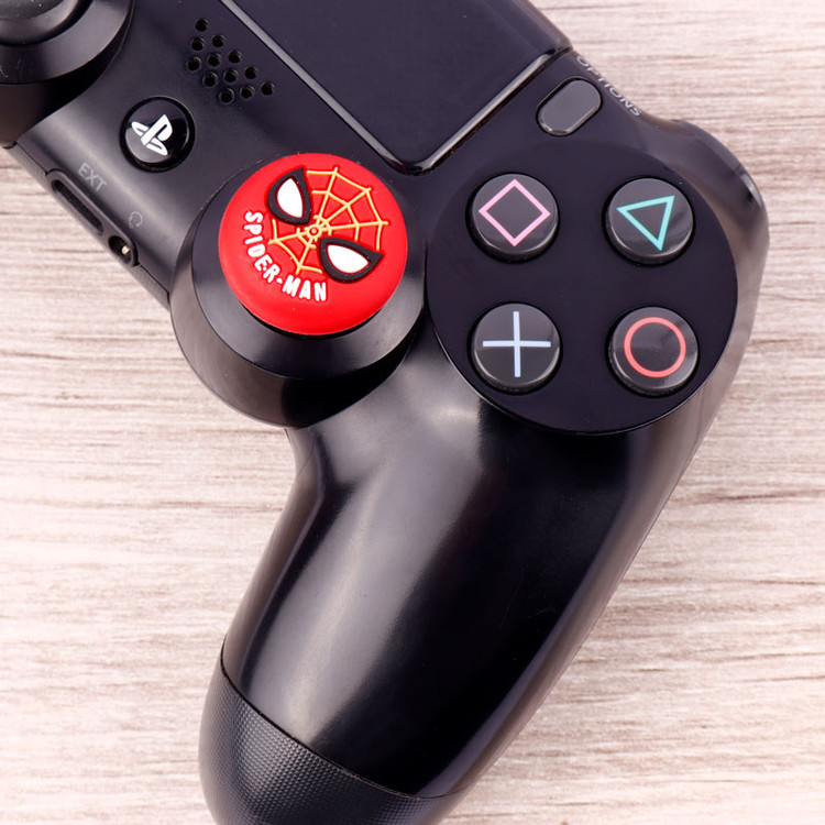 روکش آنالوگ دسته PLAYSTATION / XBOX طرح Spider Man قرمز