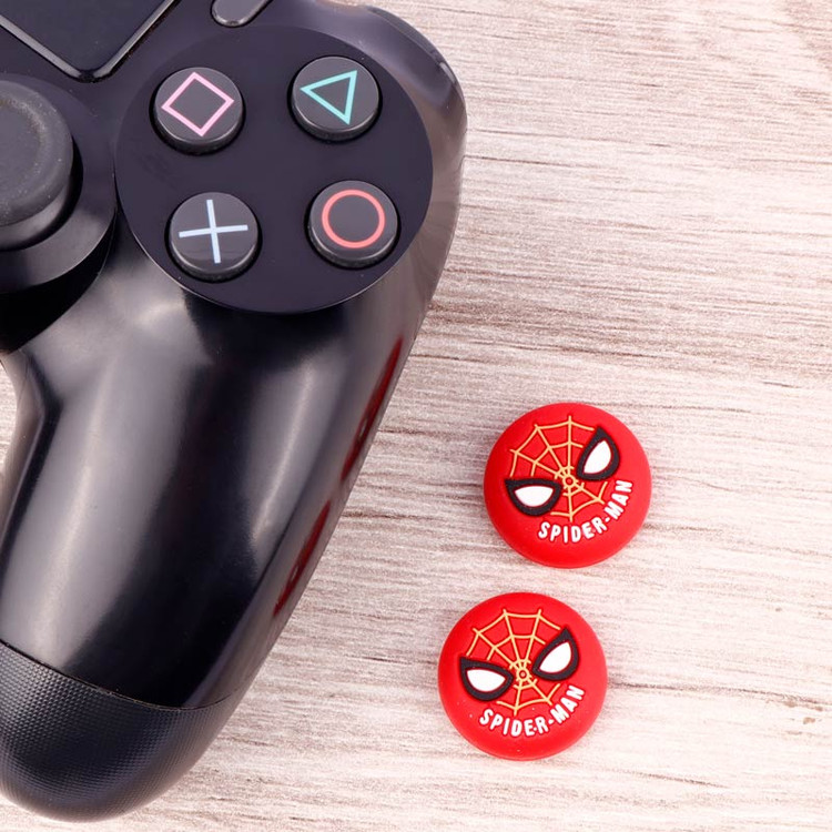 روکش آنالوگ دسته PLAYSTATION / XBOX طرح Spider Man قرمز