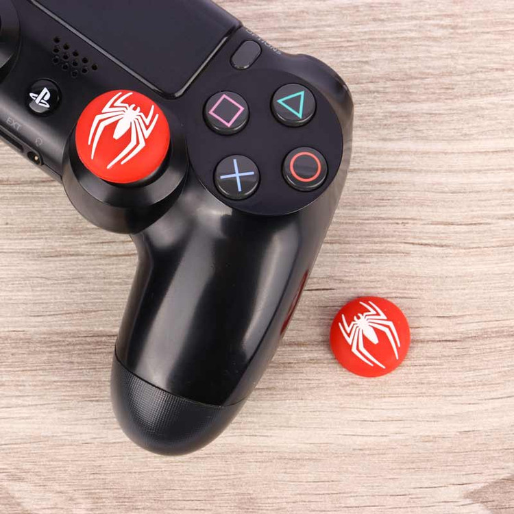 روکش آنالوگ دسته PLAYSTATION / XBOX طرح Spider Man قرمز