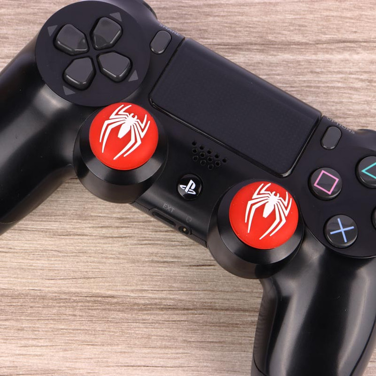 روکش آنالوگ دسته PLAYSTATION / XBOX طرح Spider Man قرمز