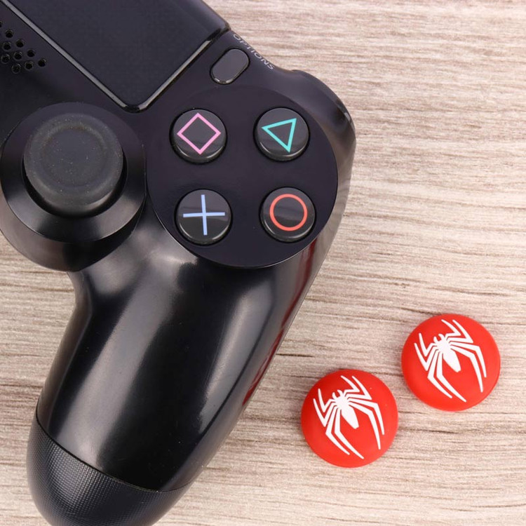 روکش آنالوگ دسته PLAYSTATION / XBOX طرح Spider Man قرمز