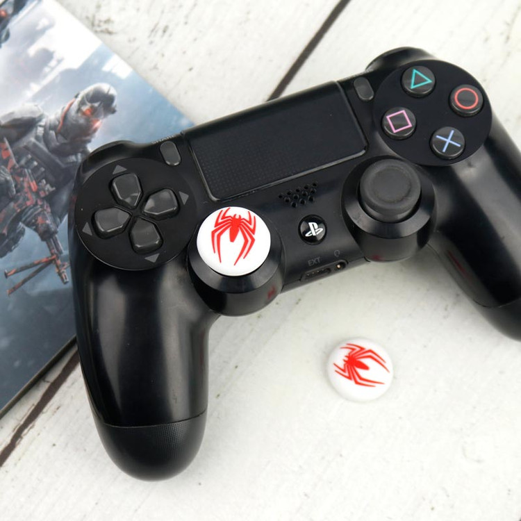 روکش آنالوگ دسته PLAYSTATION / XBOX طرح Spider Man سفید