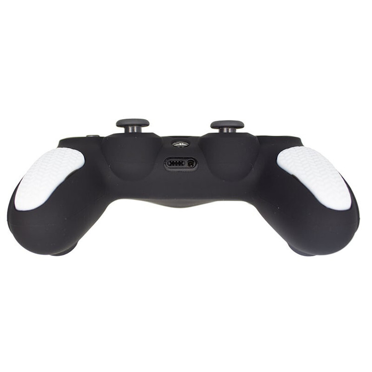 روکش دسته بازی PS4 استوپ دار زمینه مشکی سفید